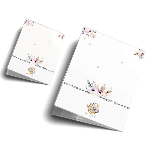 OLGS Babyartikel U-book covers set Boho friends