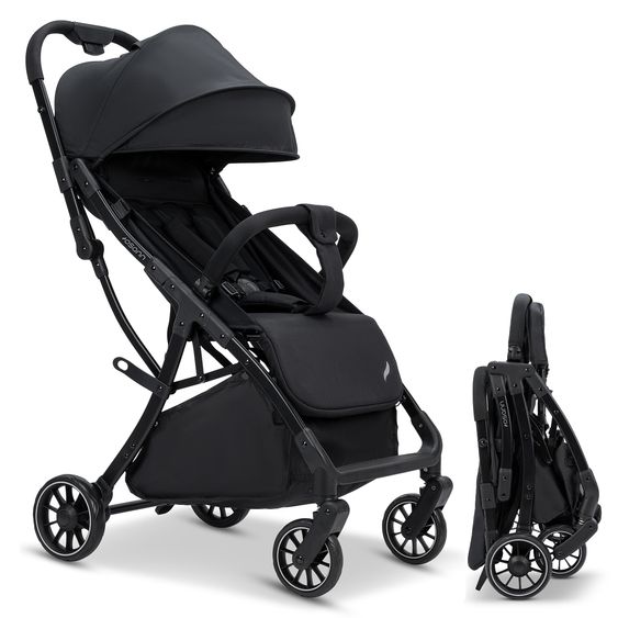 Osann Buggy & Pushchair Vegas up to 22 kg with Auto-Fold function, reclining position incl. cupholder - Carbon