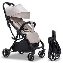 Buggy & Pushchair Vegas up to 22 kg with Auto-Fold function, reclining position incl. cupholder - Wheat