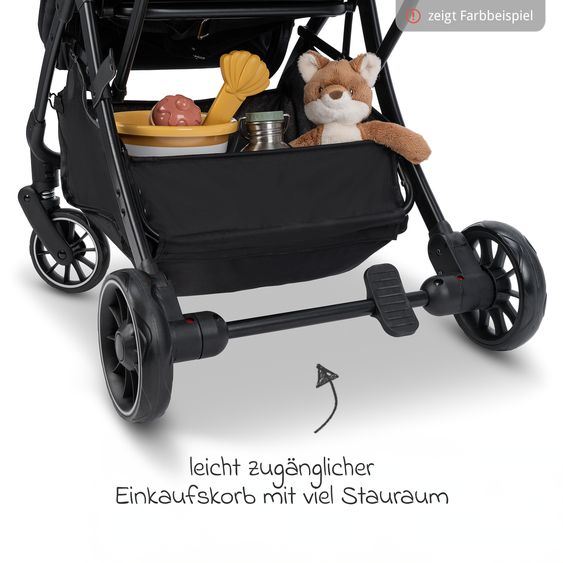Osann Buggy & Pushchair Vegas up to 22 kg with Auto-Fold function, reclining position incl. cupholder - Wheat