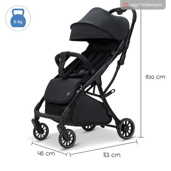 Osann Buggy & Pushchair Vegas up to 22 kg with Auto-Fold function, reclining position incl. cupholder - Wheat
