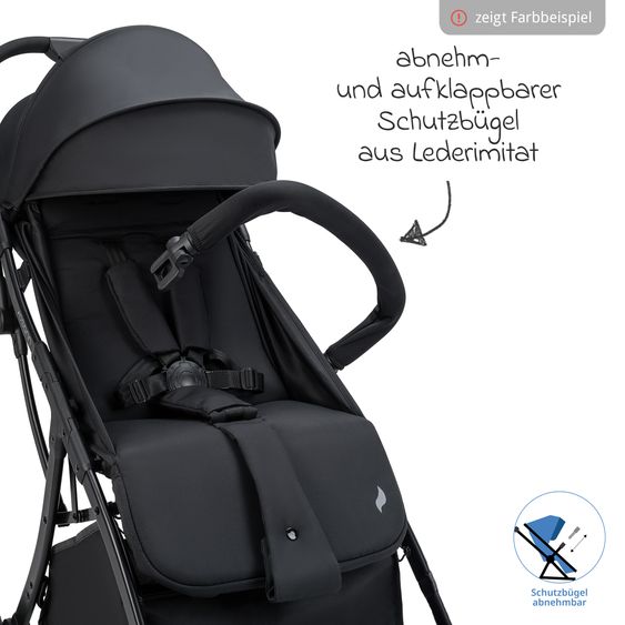 Osann Buggy & Pushchair Vegas up to 22 kg with Auto-Fold function, reclining position incl. cupholder - Wheat