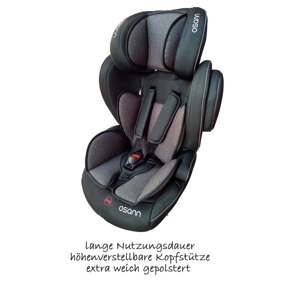Osann Kindersitz Flux Isofix - Grey Melange
