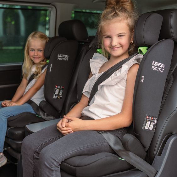 Osann Lupo i-Size child car seat from 9 months - 12 years (76 cm - 150 cm) - Black