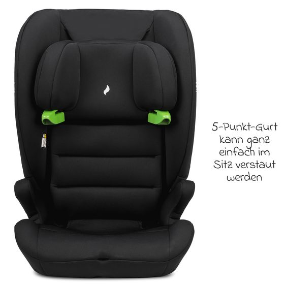 Osann Lupo i-Size child car seat from 9 months - 12 years (76 cm - 150 cm) - Black