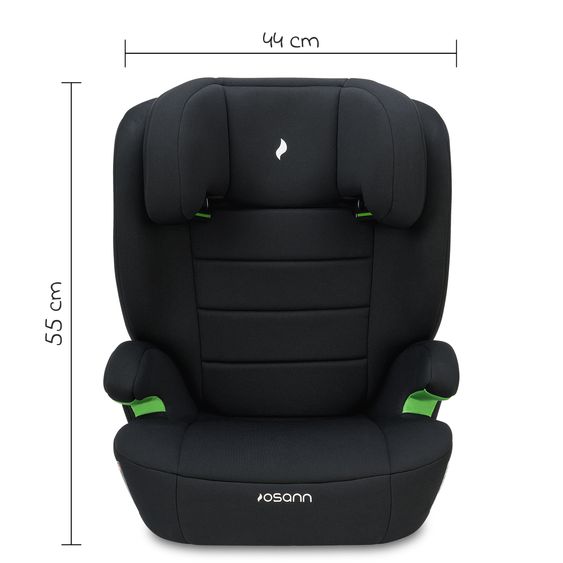 Osann Musca i-Size child seat from 3 years - 12 years (100 cm - 150 cm) - Black