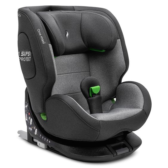 Osann Kindersitz One maxi ab 3 Jahre - 12 Jahre (100 cm - 150 cm) drehbar bis 180° inkl. Isofix-Basis - Universe Grey