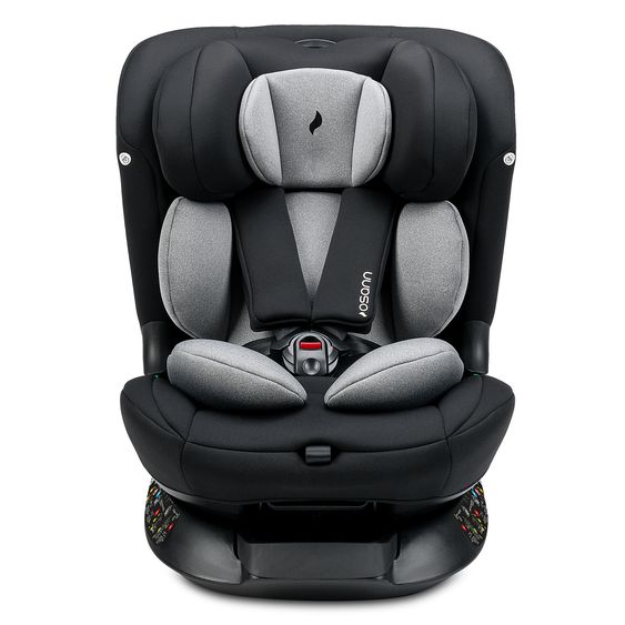 Osann Child seat reboarder Taos 360 from birth - 12 years (40 cm - 150 cm) rotatable incl. Isofix base & top tether - Grey Melange
