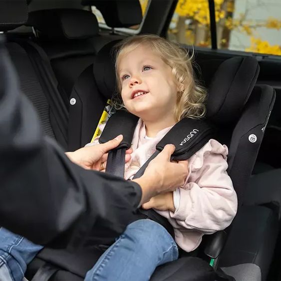 Osann Child seat reboarder Taos 360 from birth - 12 years (40 cm - 150 cm) rotatable incl. Isofix base & top tether - Grey Melange