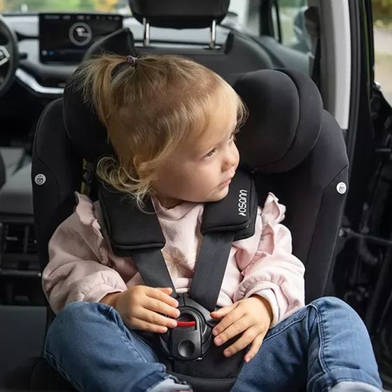 Osann Child seat reboarder Taos 360 from birth - 12 years (40 cm - 150 cm) rotatable incl. Isofix base & top tether - Grey Melange