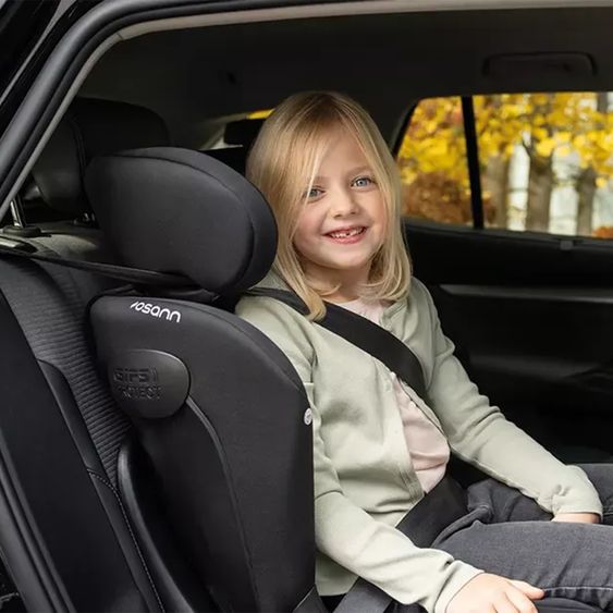 Osann Child seat Taos 360 midi 15 months - 12 years (76 cm - 150 cm) rotatable incl. Isofix base & Toptether - Black