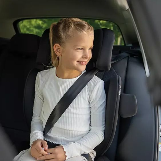 Osann Kindersitz Volpo SP ab 3 Jahre - 12 Jahre (100 cm - 150 cm) Befestigung mit Fahrzeuggurt - Black
