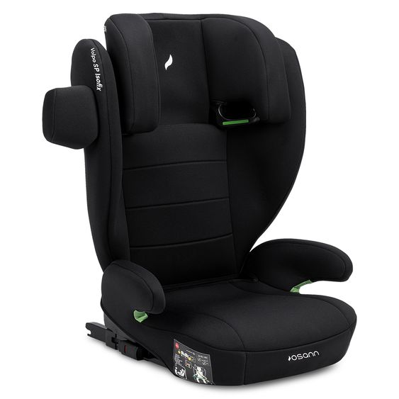 Osann Kindersitz Volpo SP Isofix ab 3 Jahre - 12 Jahre (100 cm - 150 cm) mit Isofix - Black