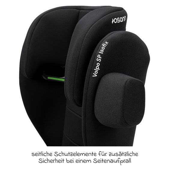 Osann Kindersitz Volpo SP Isofix ab 3 Jahre - 12 Jahre (100 cm - 150 cm) mit Isofix - Black