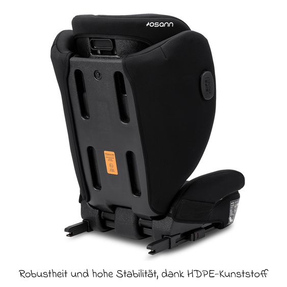 Osann Kindersitz Volpo SP Isofix ab 3 Jahre - 12 Jahre (100 cm - 150 cm) mit Isofix - Black