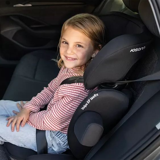 Osann Kindersitz Volpo SP Isofix ab 3 Jahre - 12 Jahre (100 cm - 150 cm) mit Isofix - Black
