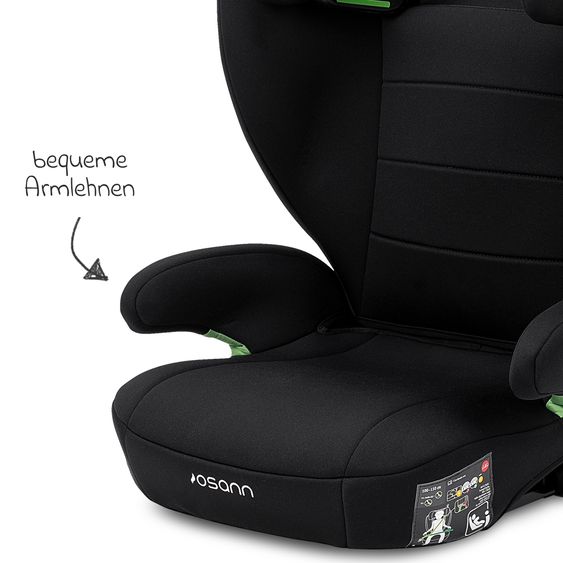 Osann Kindersitz Volpo SP Isofix ab 3 Jahre - 12 Jahre (100 cm - 150 cm) mit Isofix - Black