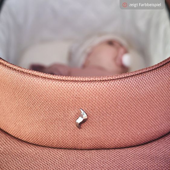 Osann Kombi-Kinderwagen Vamos bis 22 kg belastbar mit Luftreifen, Teleskopschieber, umsetzbare Sitzeinheit, Babywanne mit Matratze, Insektenschutz & Regenschutz - Cloud