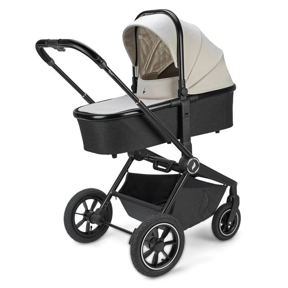 Osann Kombi-Kinderwagen Vamos bis 22 kg belastbar mit Luftreifen, Teleskopschieber, umsetzbare Sitzeinheit, Babywanne mit Matratze, Insektenschutz & Regenschutz - Elegance