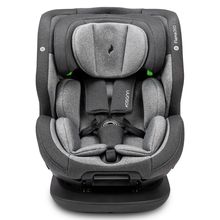 Reboarder-Kindersitz Flame 360 i-Size drehbar ab Geburt - 12 Jahre (40 cm - 150 cm) inkl. Isofix-Basis - Universe Grey