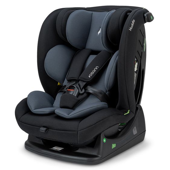 Osann Reboarder-Kindersitz Huddle i-Size ab Geburt - 10 Jahre (40 cm - 135 cm) - Nero