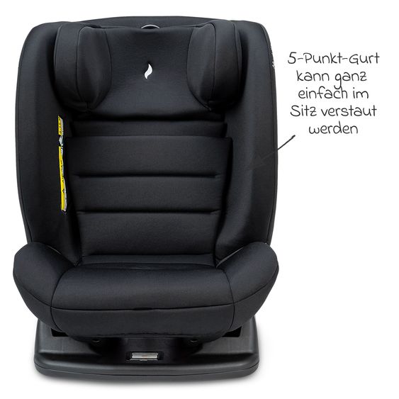Osann Reboarder-Kindersitz Huddle i-Size ab Geburt - 10 Jahre (40 cm - 135 cm) - Nero