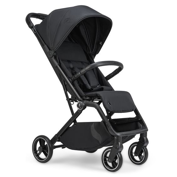 Osann Reisebuggy & Sportwagen Boogy 2 bis 22 kg belastbar nur 7,5 kg mit Liegeposition & Regenschutz - Coal