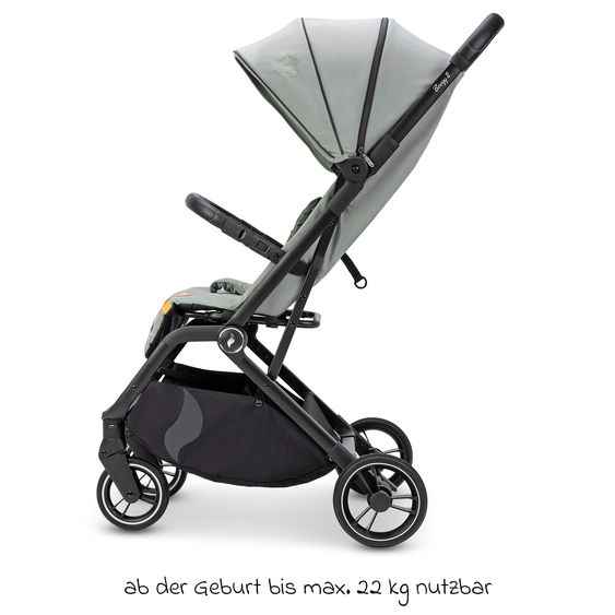 Osann Reisebuggy & Sportwagen Boogy 2 bis 22 kg belastbar nur 7,5 kg mit Liegeposition & Regenschutz - Holiday