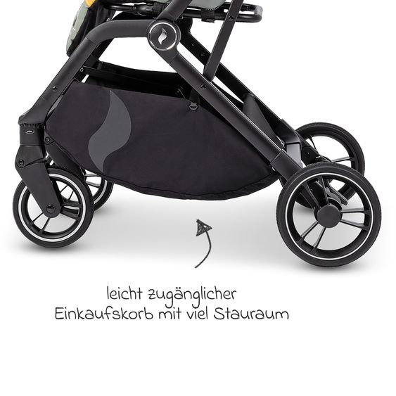 Osann Reisebuggy & Sportwagen Boogy 2 bis 22 kg belastbar nur 7,5 kg mit Liegeposition & Regenschutz - Holiday