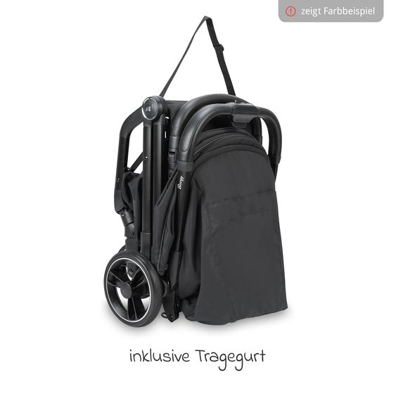 Osann Reisebuggy & Sportwagen Boogy 2 bis 22 kg belastbar nur 7,5 kg mit Liegeposition & Regenschutz - Moss