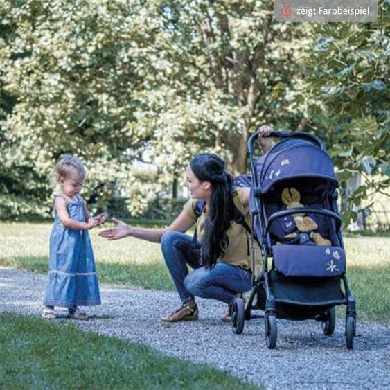 Osann Reisebuggy & Sportwagen Boogy 2 bis 22 kg belastbar nur 7,5 kg mit Liegeposition & Regenschutz - Moss