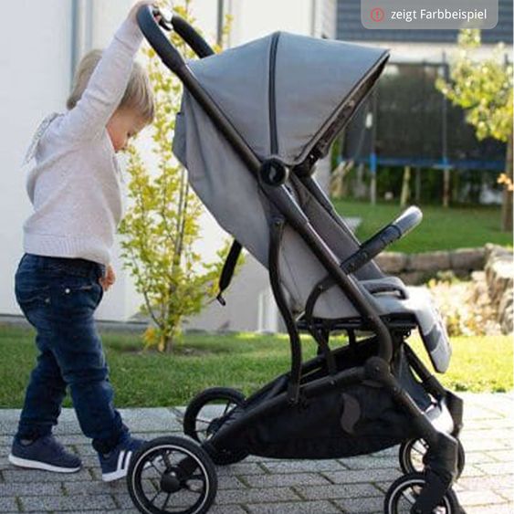 Osann Reisebuggy & Sportwagen Boogy 2 bis 22 kg belastbar nur 7,5 kg mit Liegeposition & Regenschutz - Moss
