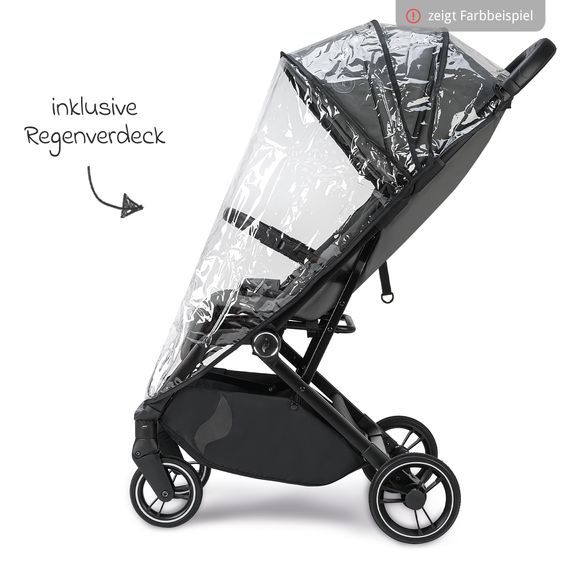 Osann Reisebuggy & Sportwagen Boogy 2 bis 22 kg belastbar nur 7,5 kg mit Liegeposition & Regenschutz - Moss