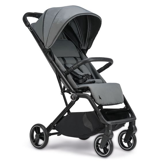 Osann Reisebuggy & Sportwagen Boogy 2 bis 22 kg belastbar nur 7,5 kg mit Liegeposition & Regenschutz - Stone