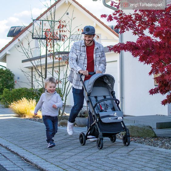 Osann Reisebuggy & Sportwagen Boogy bis 22 kg belastbar nur 6,8 kg leicht inkl. Adapter, Regenschutz & Transporttasche - Elegance