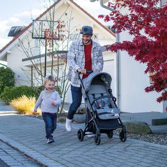 Osann Reisebuggy & Sportwagen Boogy bis 22 kg belastbar nur 6,8 kg leicht inkl. Adapter, Regenschutz & Transporttasche - Monster