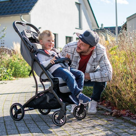 Osann Reisebuggy & Sportwagen Boogy bis 22 kg belastbar nur 6,8 kg leicht inkl. Adapter, Regenschutz & Transporttasche - Monster