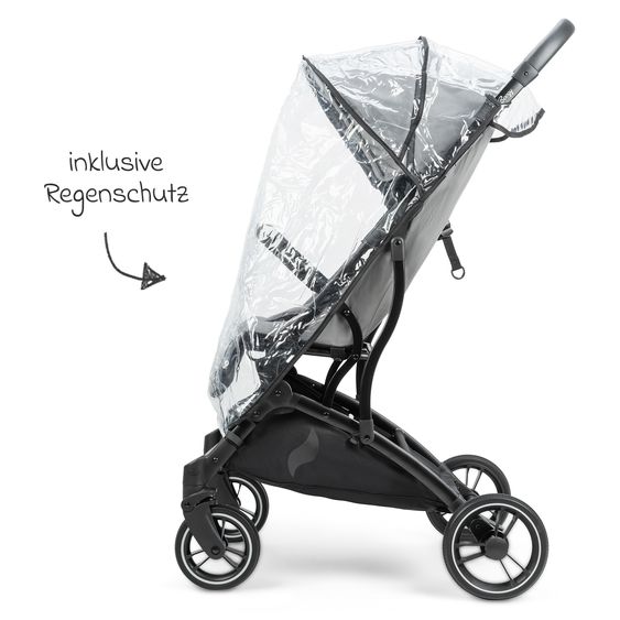 Osann Reisebuggy & Sportwagen Boogy bis 22 kg belastbar nur 6,8 kg leicht inkl. Adapter, Regenschutz & Transporttasche - Monster