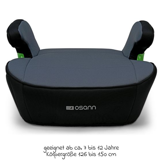 Osann Booster seat Junior Isofix from 7 years - 12 years (126 cm - 150 cm) incl. Isofix - Nero