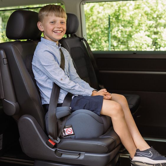 Osann Booster seat Up i-Size from 7 years - 12 years (125 cm - 150 cm) only 2.15 kg light - Black