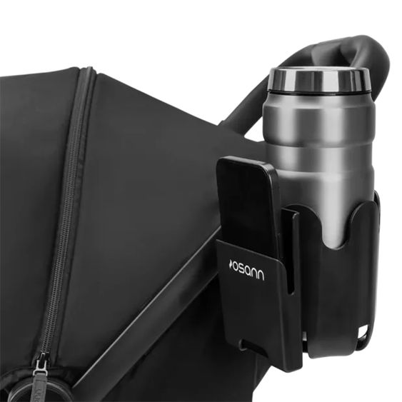 Osann Porta bicchieri e smartphone universale per passeggini e carrozzine - nero