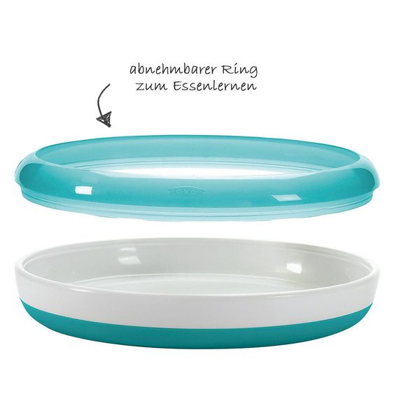 OXO mini Esslern-Teller - Aqua