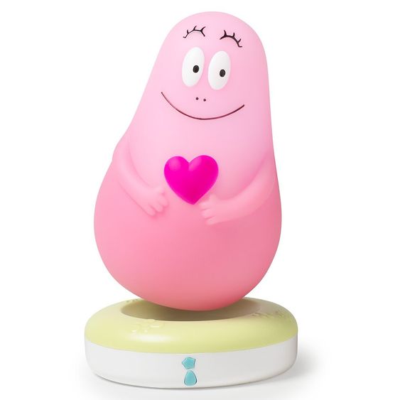 Pabobo LED-Nachtlicht Lumilove Barbapapa - Rosa