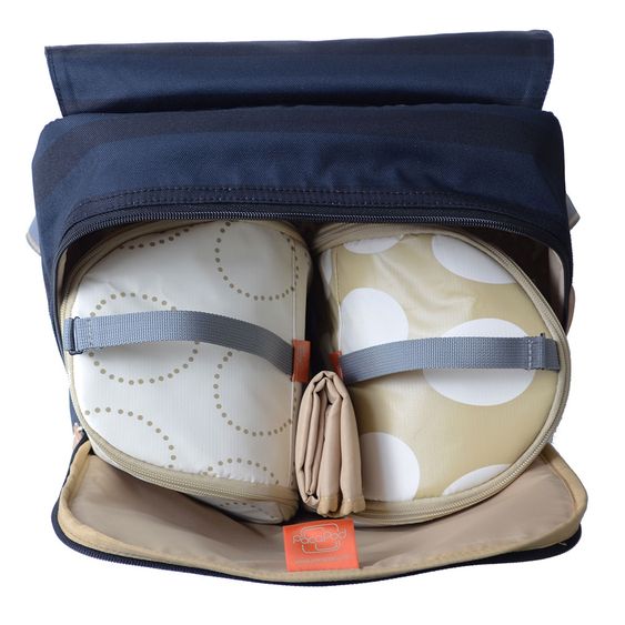 PacaPod Wickelrucksack - Hastings - Ink Stripe
