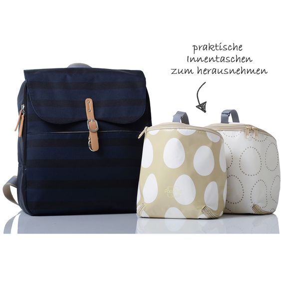 PacaPod Wickelrucksack - Hastings - Ink Stripe