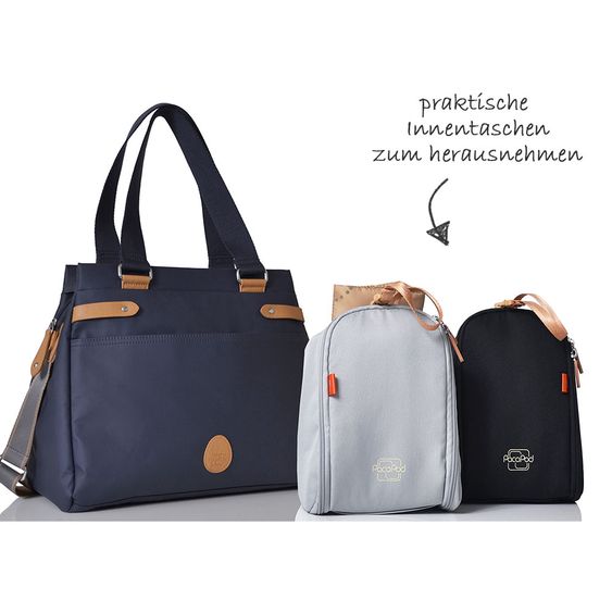 PacaPod Diaper bag - Richmond - Navy