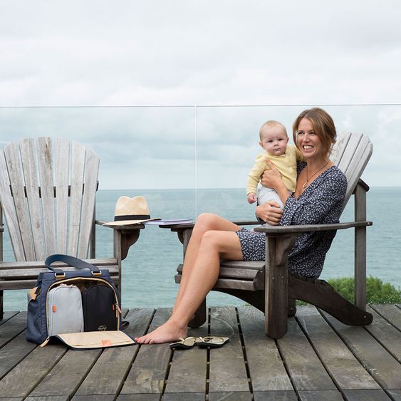PacaPod Diaper bag - Richmond - Navy