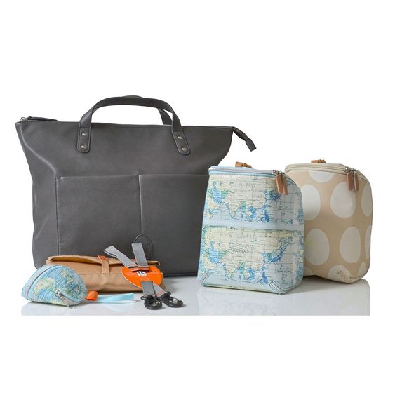 PacaPod Wickeltasche - Saunton - Pewter