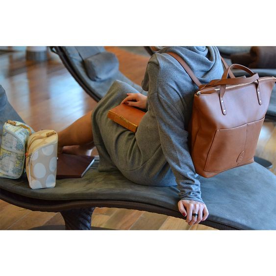 PacaPod Wickeltasche - Saunton - Tan