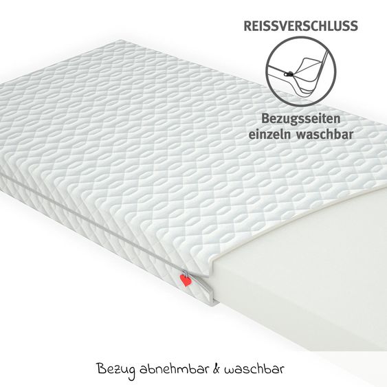Paradies Babybett-Matratze Alexia 70 x 140 cm